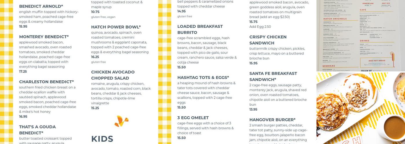 Hatch Menu