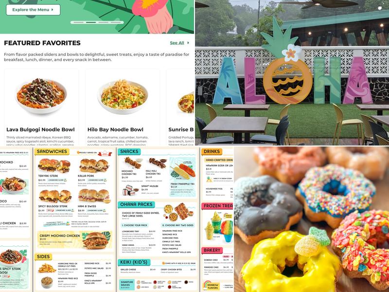 Hello Hilo Menu