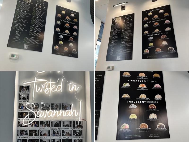 Twisted Sugar Menu
