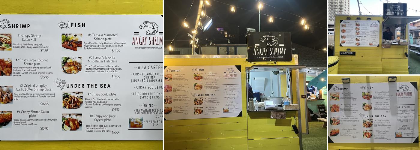 Angry Shrimp Seafood Kitchen Menu