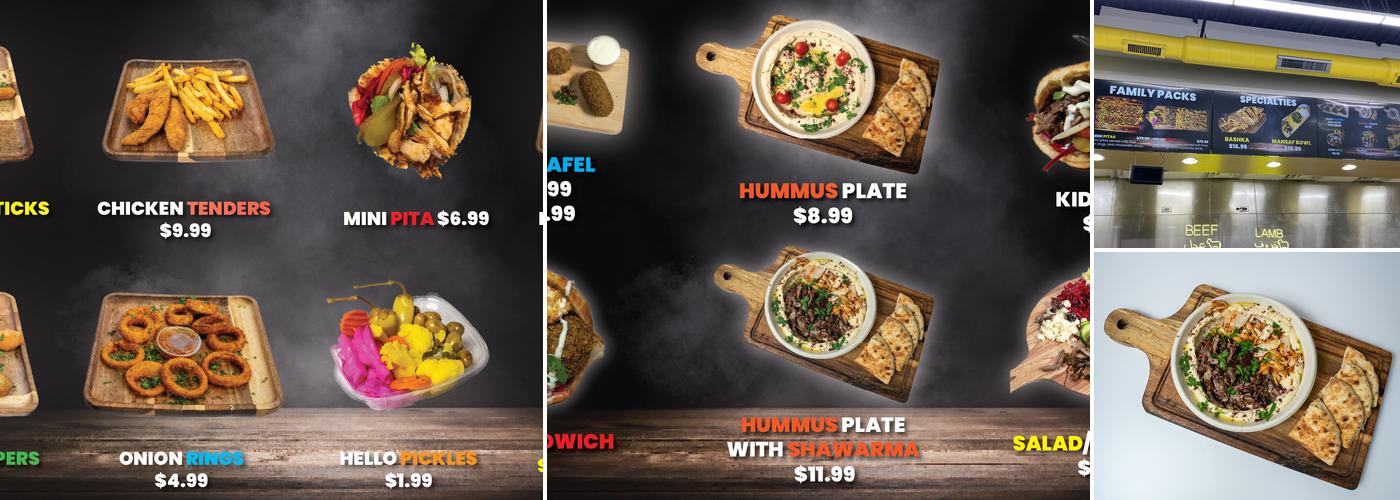 Hello Shawarma Menu