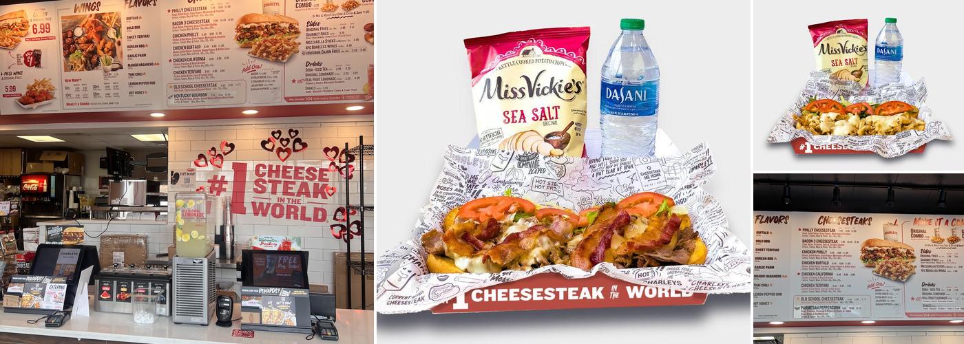Charleys Cheesesteaks and Wings Menu