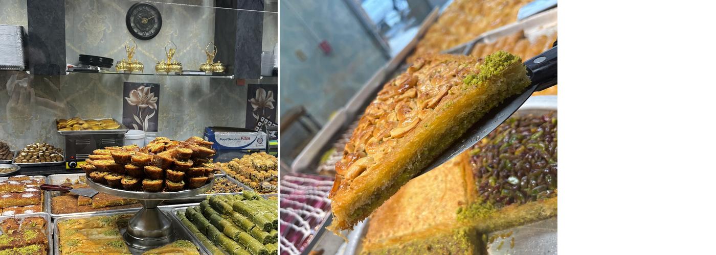 Jerusalem Sweets Menu