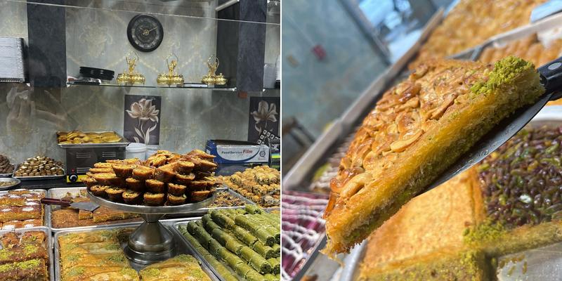 Jerusalem Sweets Menu