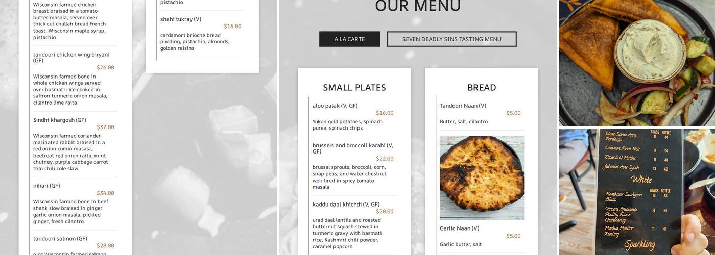 Sultan Menu