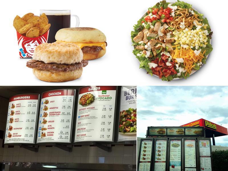 Wendy's Menu