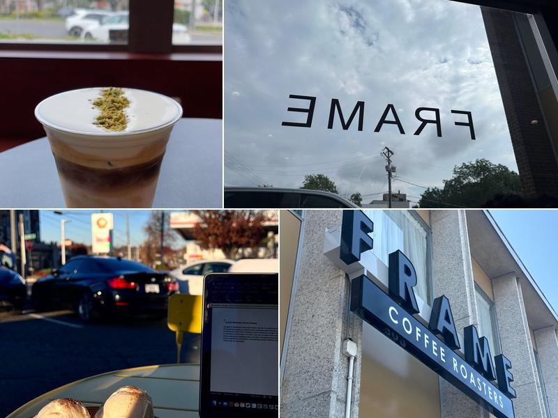 FRAME Coffee Roasters 302 Maple Ave W, Vienna