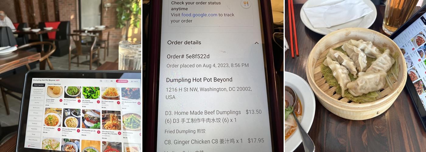 Dumpling Hot Pot Beyond Menu