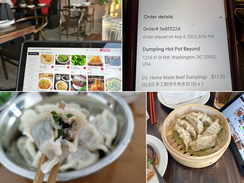 Dumpling Hot Pot Beyond Menu