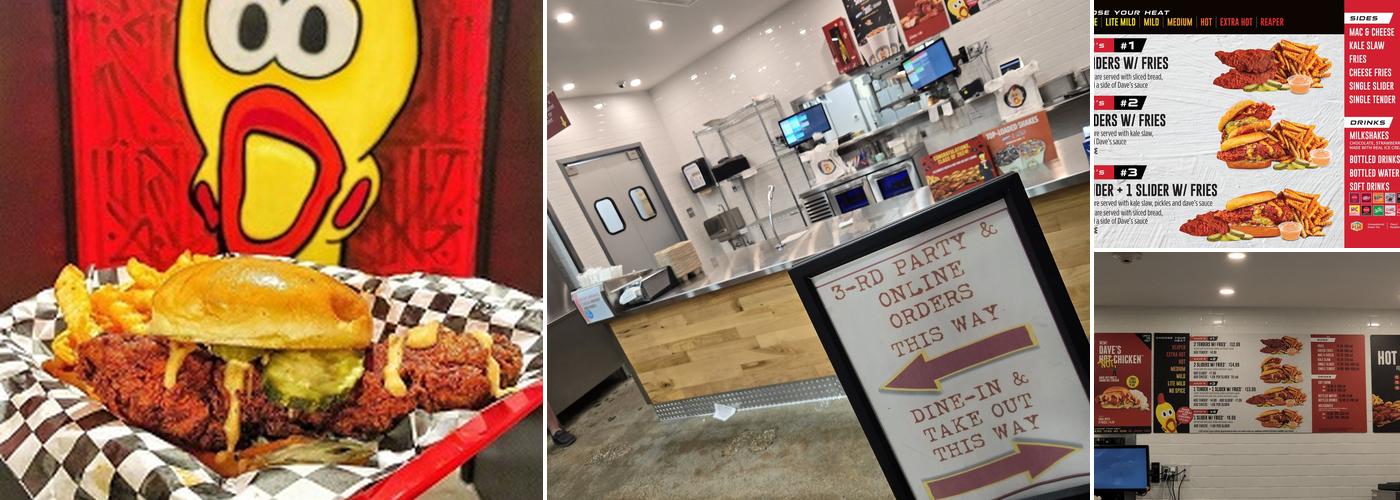 Dave's Hot Chicken Menu