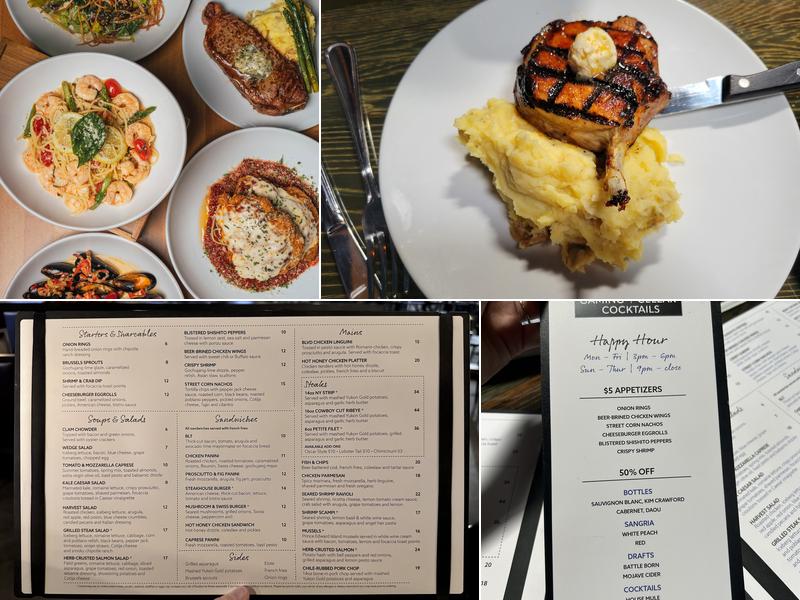 BLVD Grille Menu