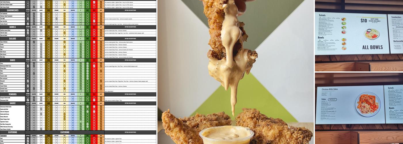 Brine Menu