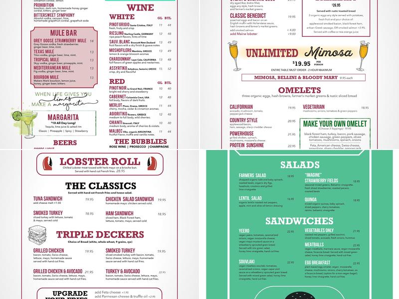 Carnegie Diner & Cafe Menu