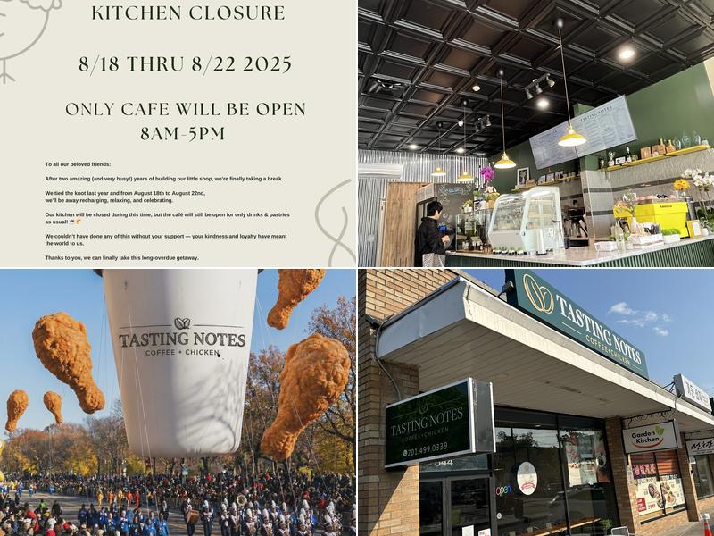 Tasting Notes (Coffee + Chicken) 544 Livingston St, Norwood