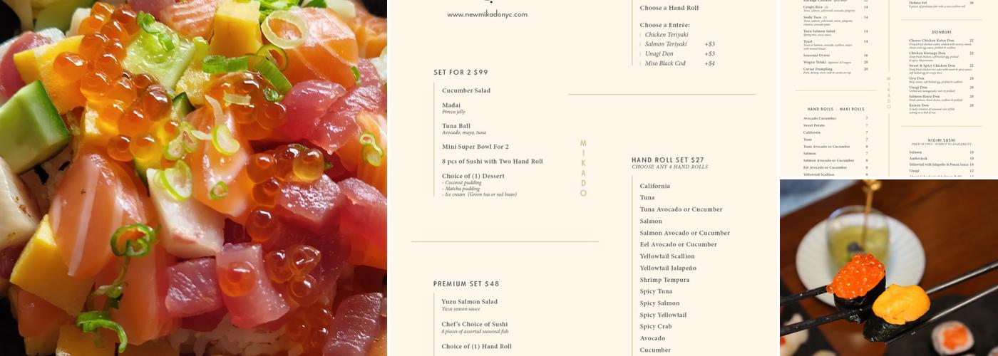 Mikado Menu