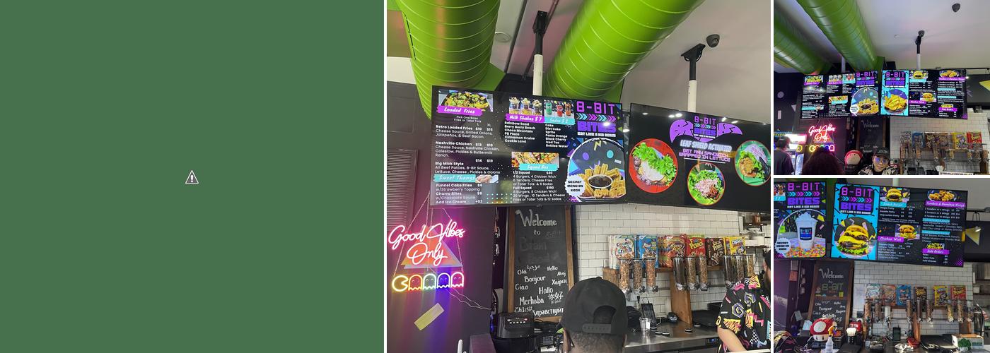 8-Bit Bites Menu