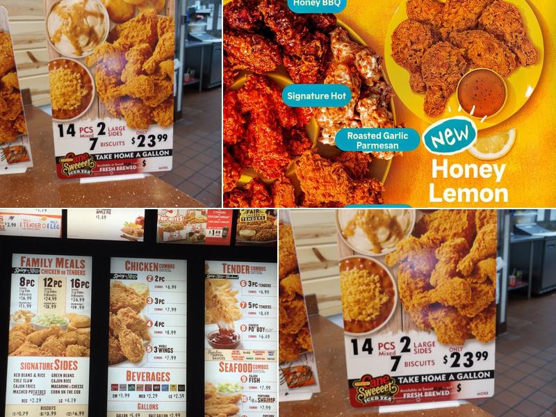 Popeyes Louisiana Kitchen Menu