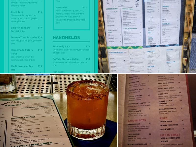 Bartley Dunnes Menu