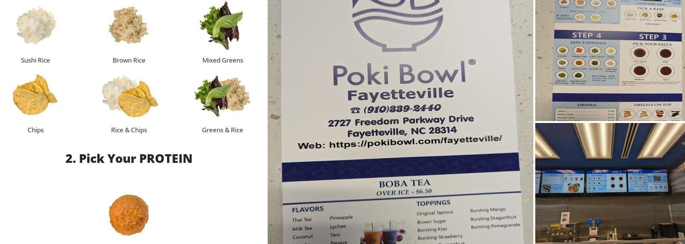 Poki Bowl Menu