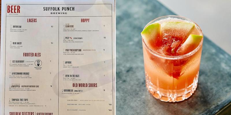Suffolk Punch Brewing - SouthPark Menu
