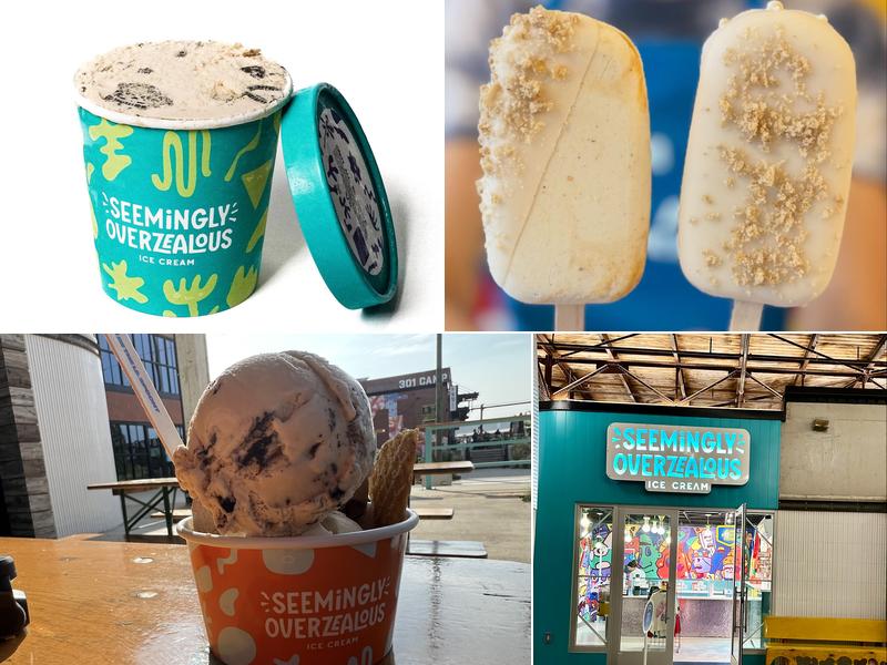 Seemingly Overzealous Ice Cream