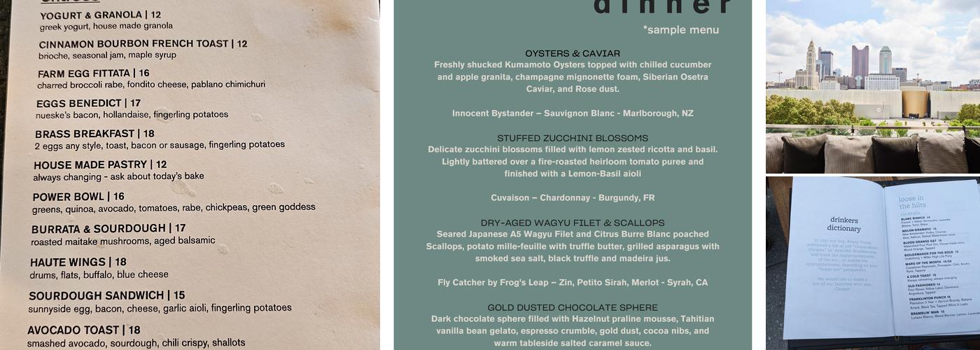 Brass Eye Menu
