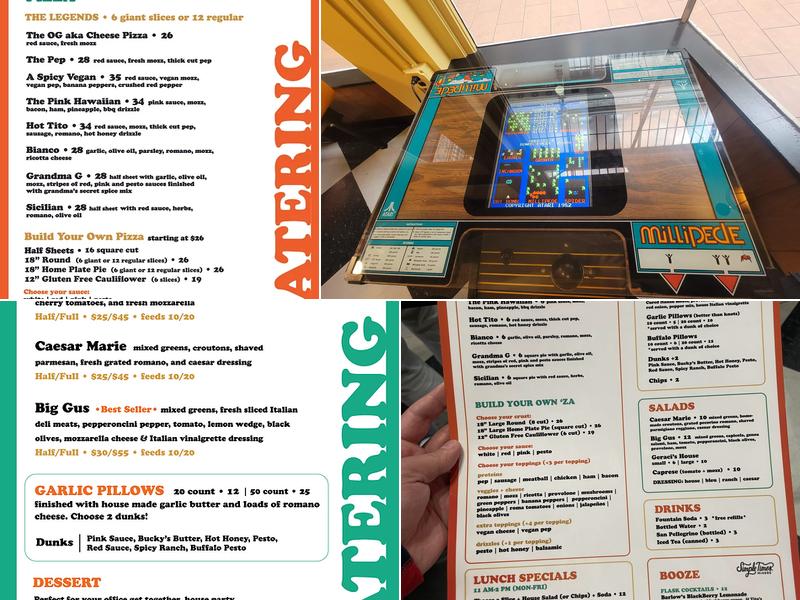 Geraci's slice shop Menu