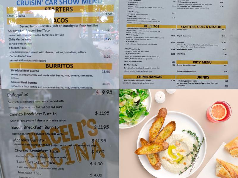 Araceli's Cocina Menu