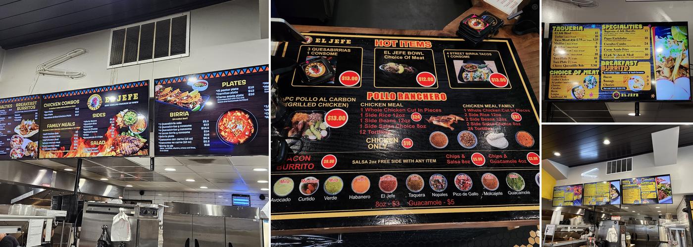 EL JEFE MEXICAN GRILL (TIGARD) Menu