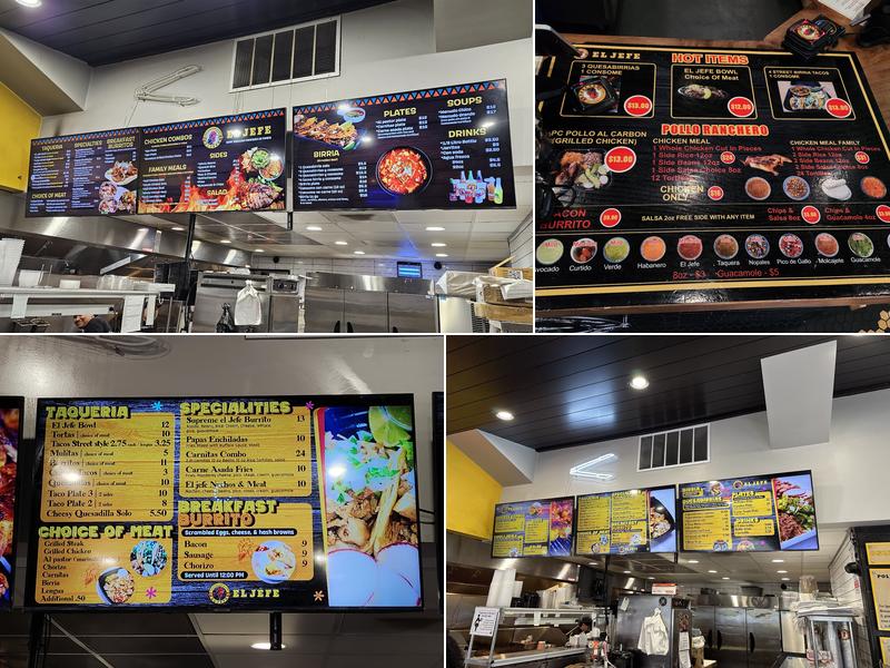 EL JEFE MEXICAN GRILL (TIGARD) Menu