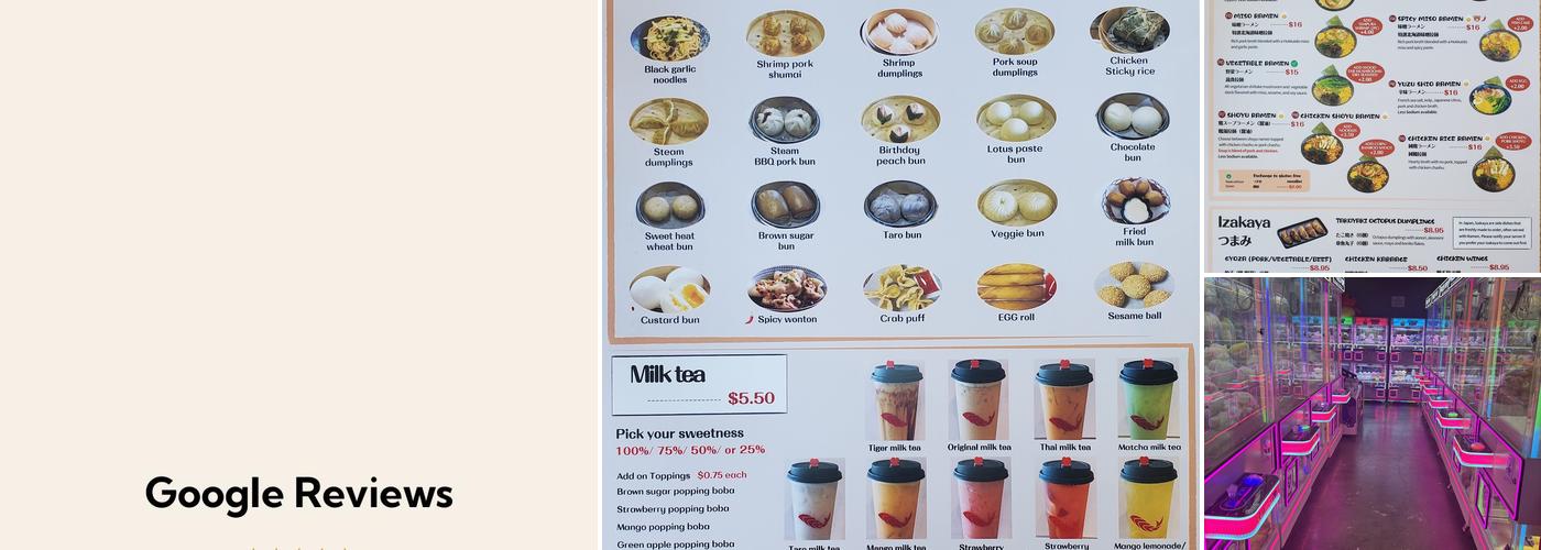 Dough valley Menu