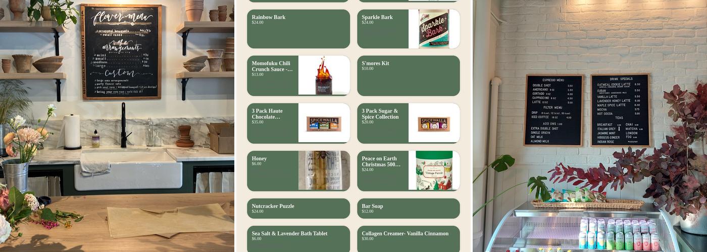 The Flower Kitchen Menu