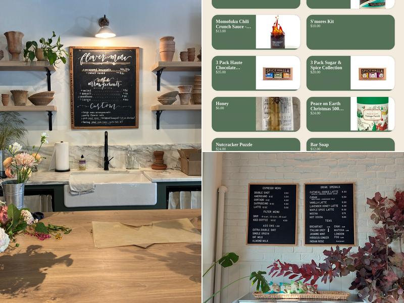 The Flower Kitchen Menu