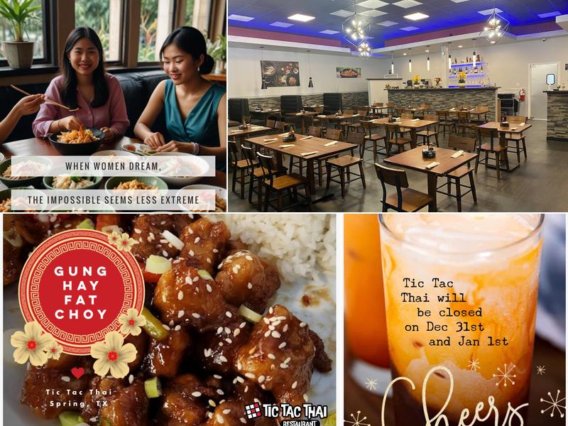 Tic Tac Thai 3416 Farm to Market 2920 #160, Spring