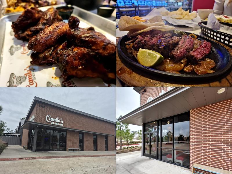 Camila's Tex-Mexi-Que 1245 Grand Central Parkway, Conroe