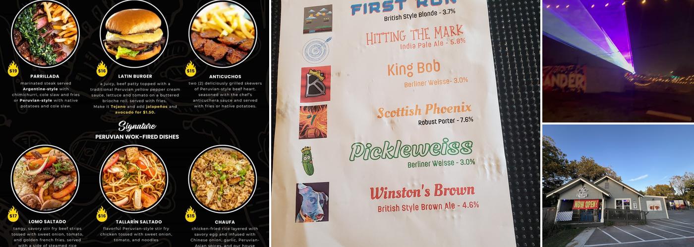 5th Element Brewing Menu