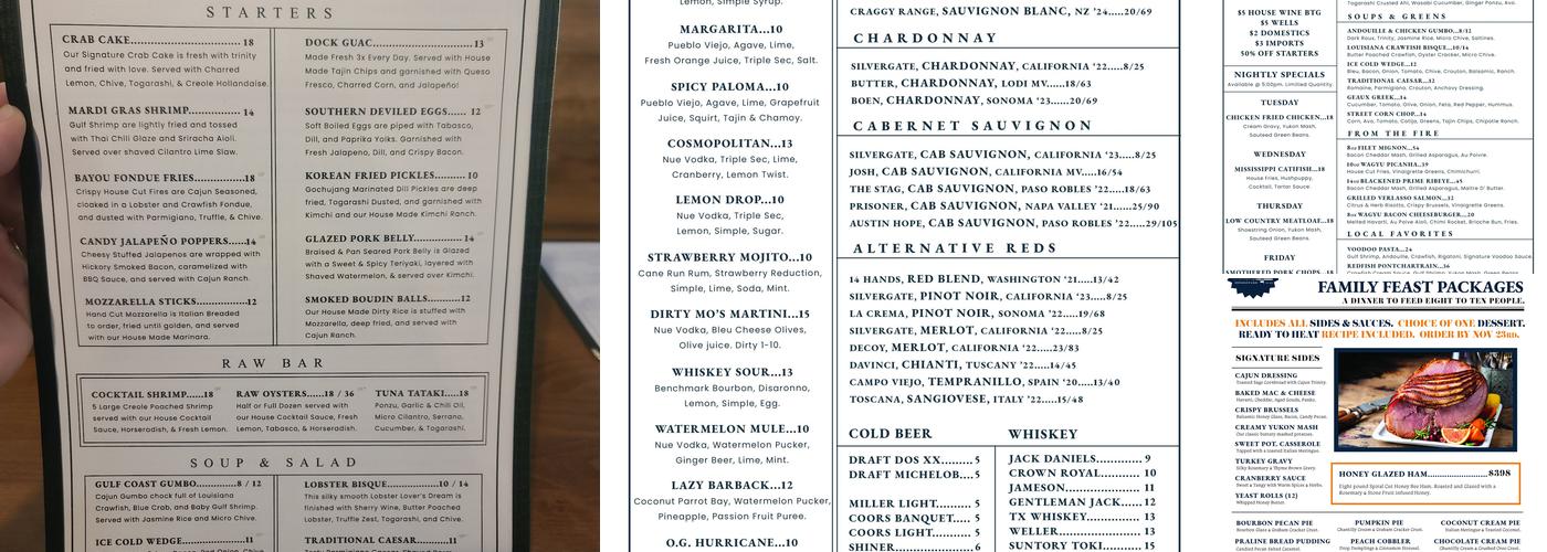 The Dock Menu