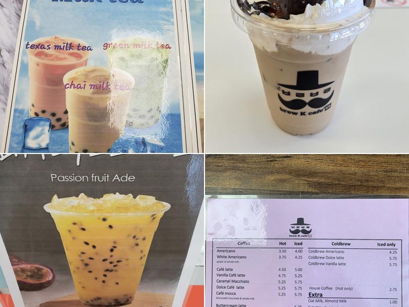 Brew K Cafe Menu
