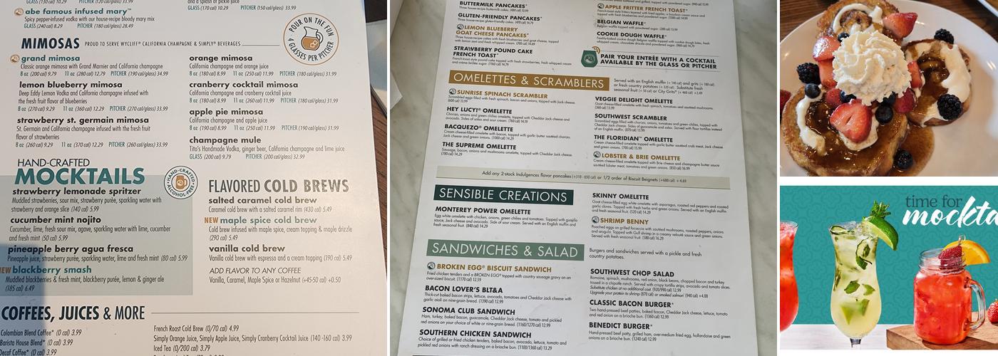 Another Broken Egg Cafe Menu