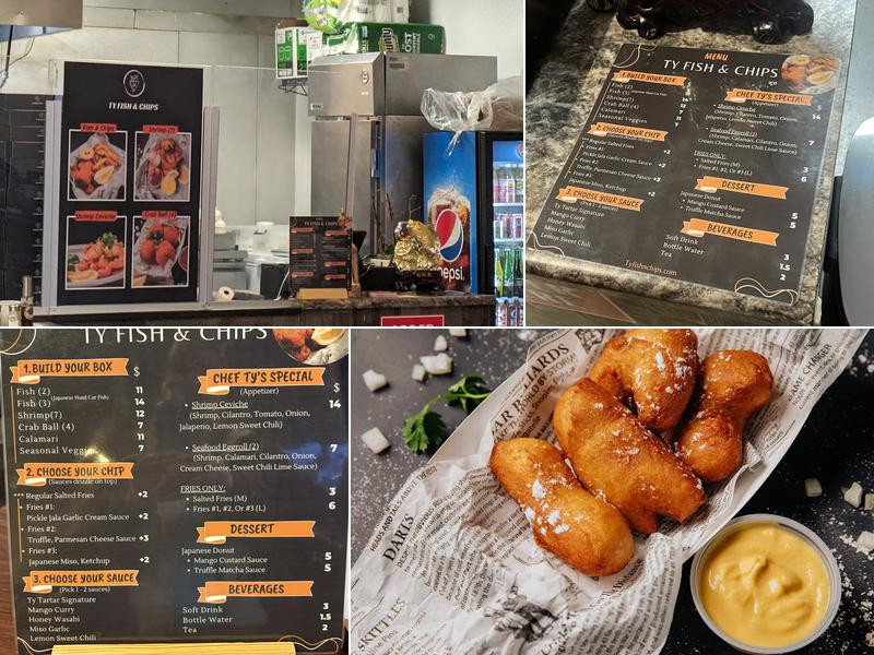 TY FISH & CHIPS Menu