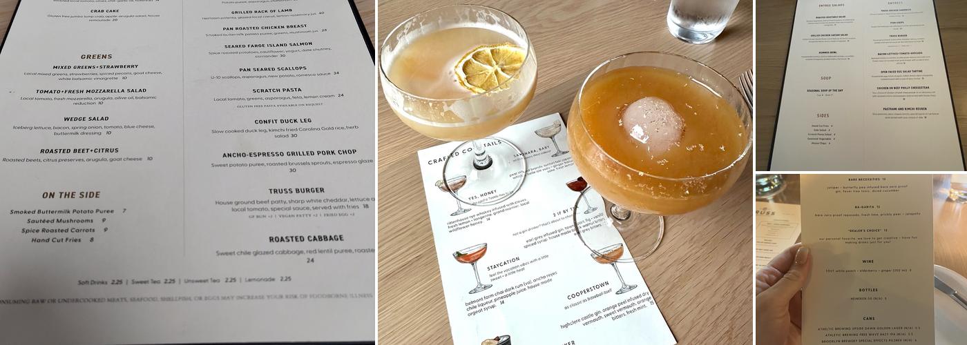 Truss Restaurant Lynchburg, Lynchburg Menu, Reviews (112), Photos