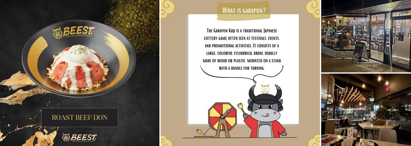 BEEST Roast beef marinated ramen - Vancouver