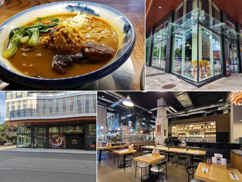 AFURI ramen + dumpling Toronto