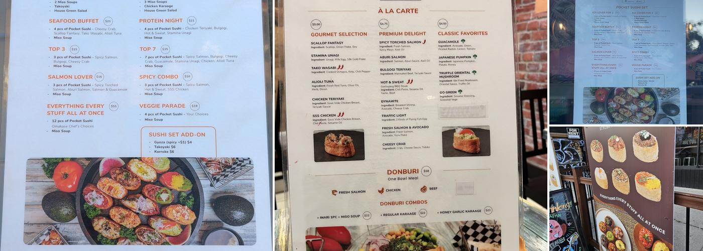 koi ː japan sushi Menu