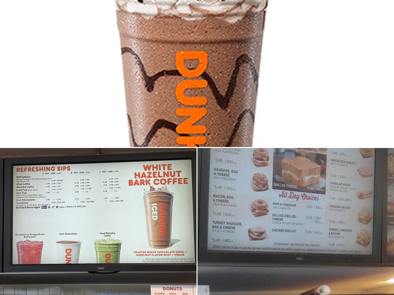 Dunkin' Menu
