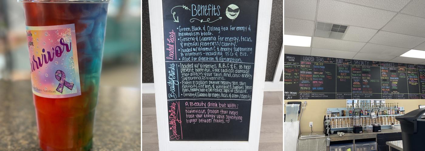 Southern Charm Nutrition Menu