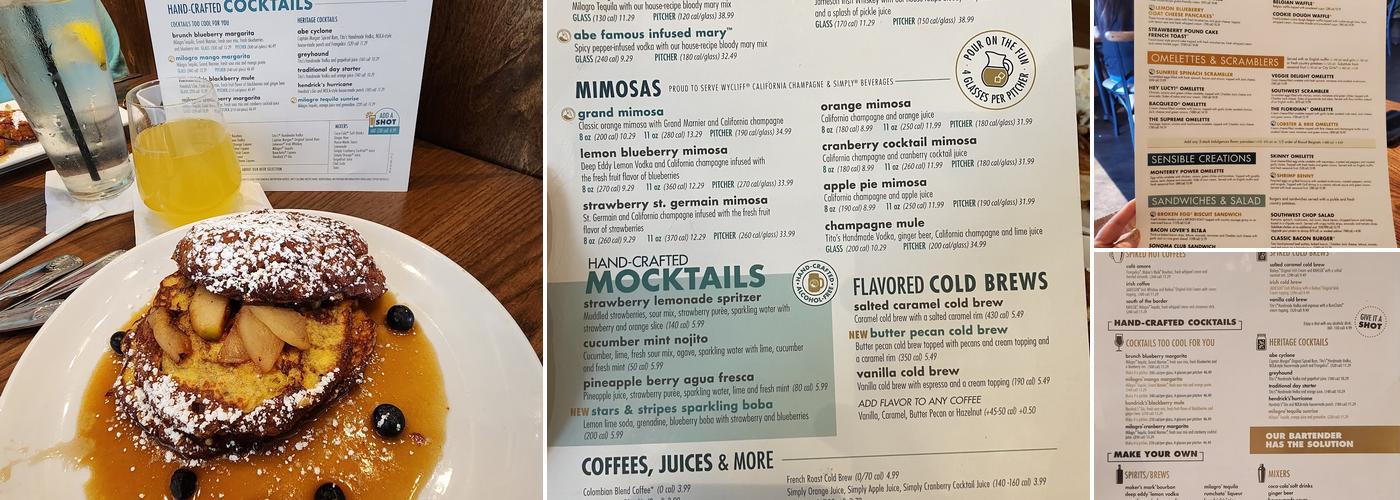 Another Broken Egg Cafe Menu