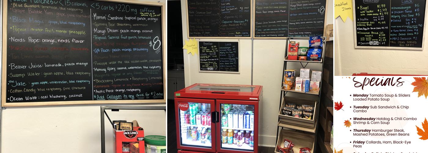 Your Perfect Cup Menu