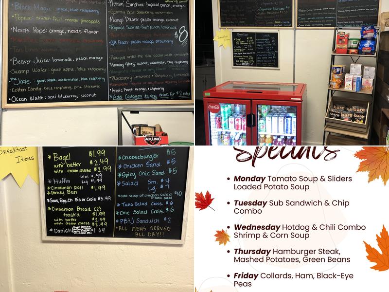 Your Perfect Cup Menu