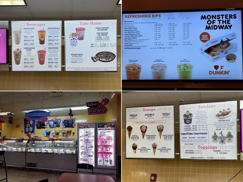 Dunkin' Menu